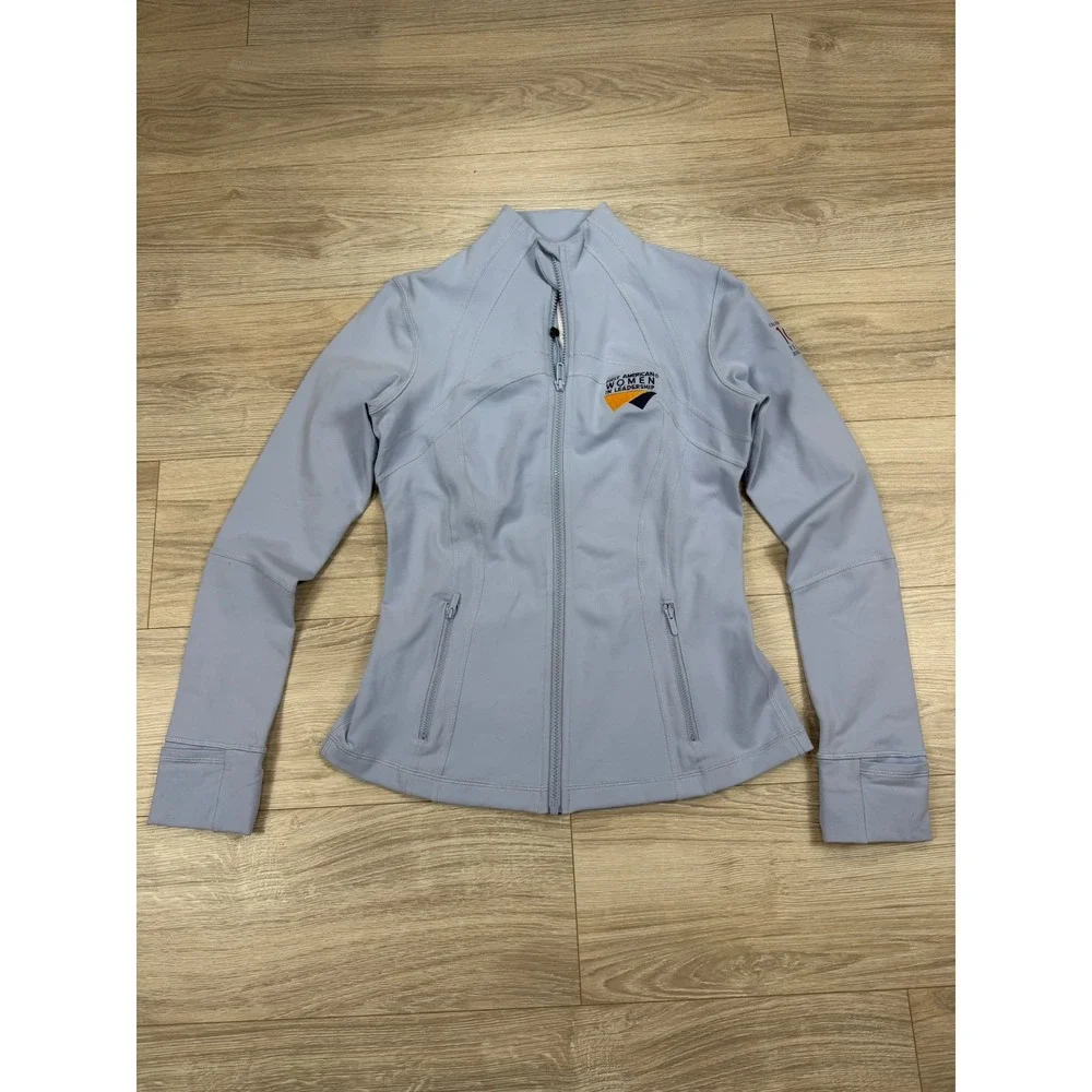Lululemon Define Jacket Size 10 Pastel Blue Full Zip‎